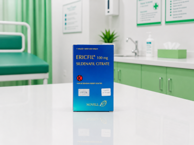 Ericfil 100mg Sildenafil cirate isi 1 strip 4 tablet